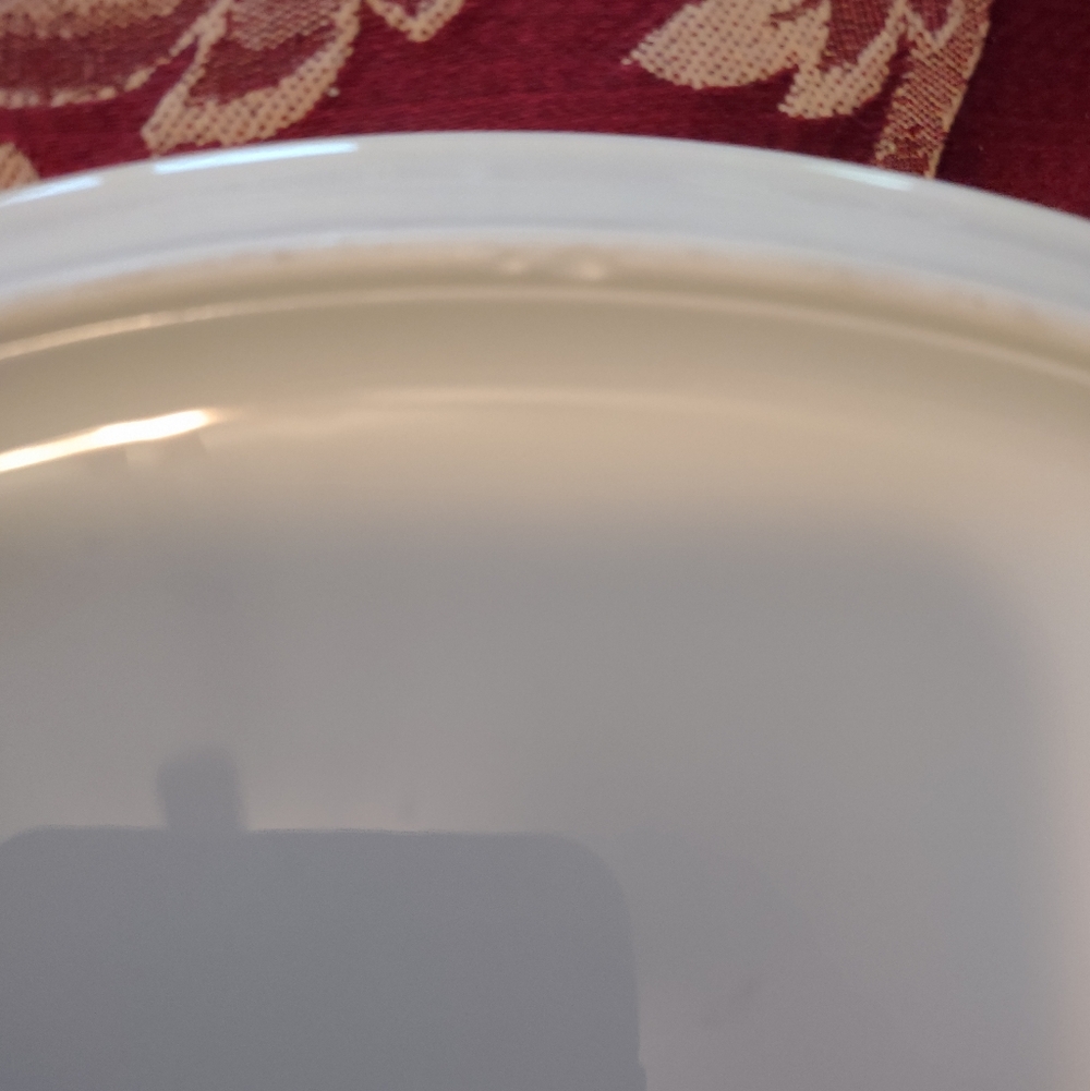D'Auteuil Porcelaine Paris France Round Serving Plate With Handle Vintage - Picture 11 of 11